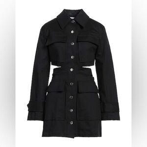 A.L.C Black Cut out Mini Dress